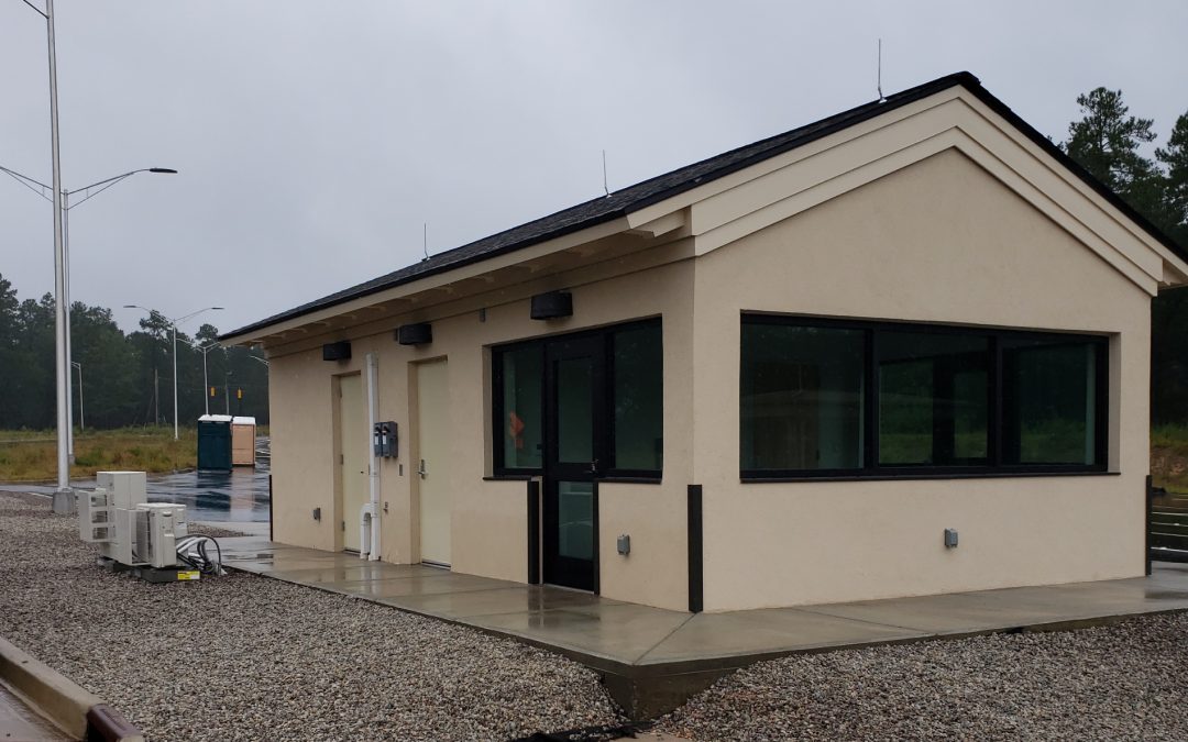 Construct Canopy Lane Access Control Point Gatehouse