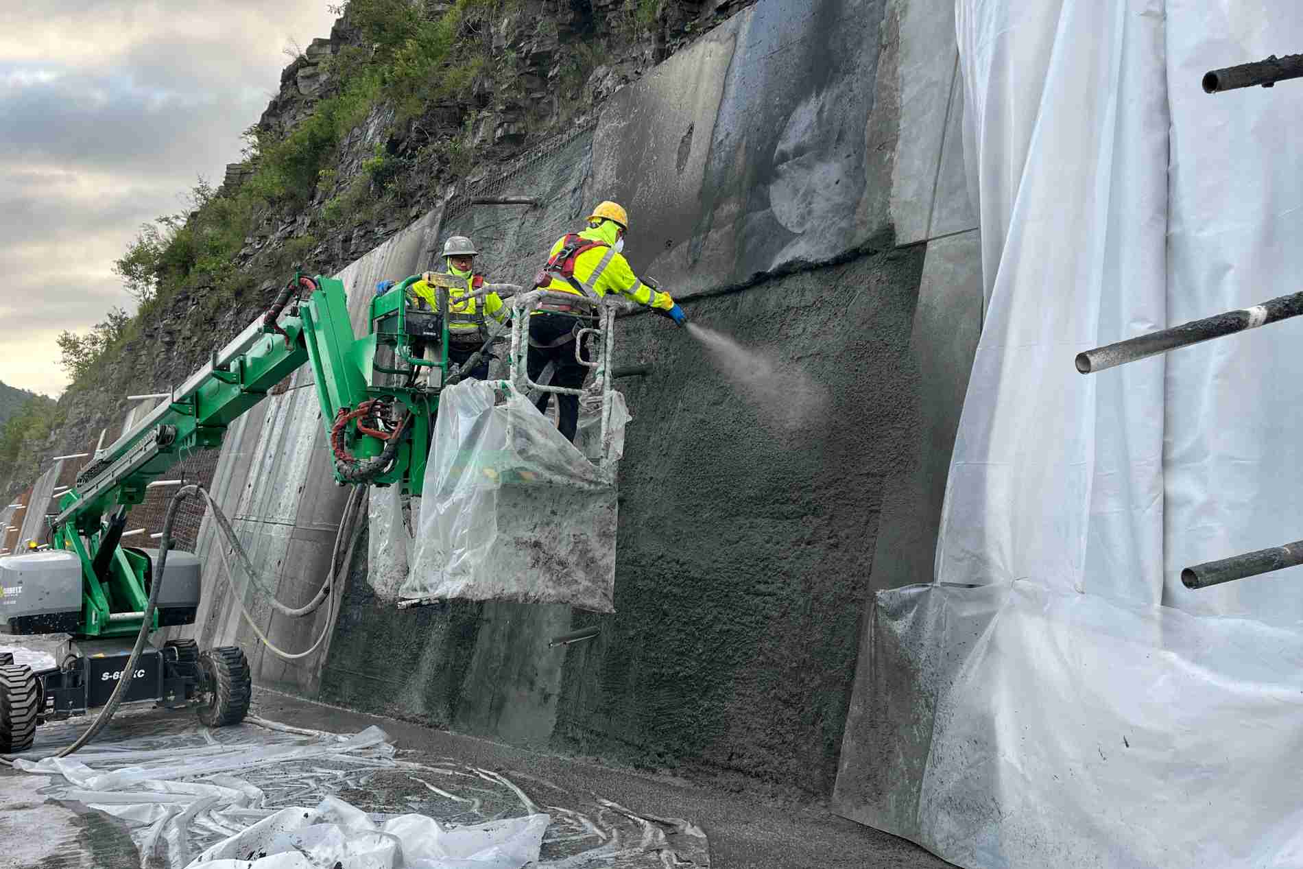 Cowanesque Spillway Repairs new up feature Cowanesque Spillway Repairs new up feature